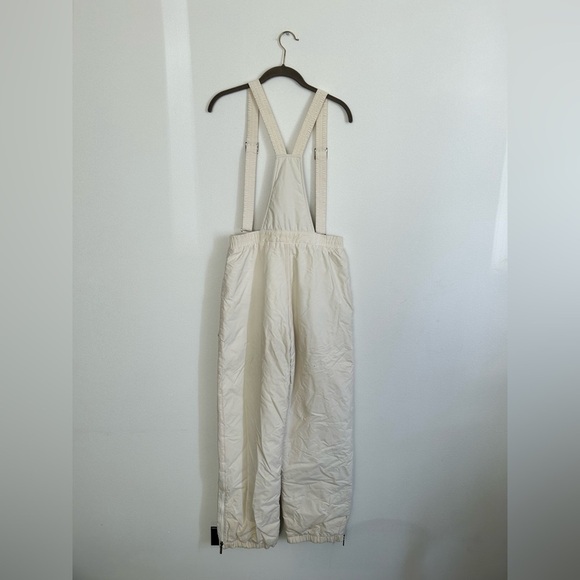 Vintage HEAD Overall White Snow pants Snowboarding Skiing Pants Womens size 12 - Picture 9 of 11